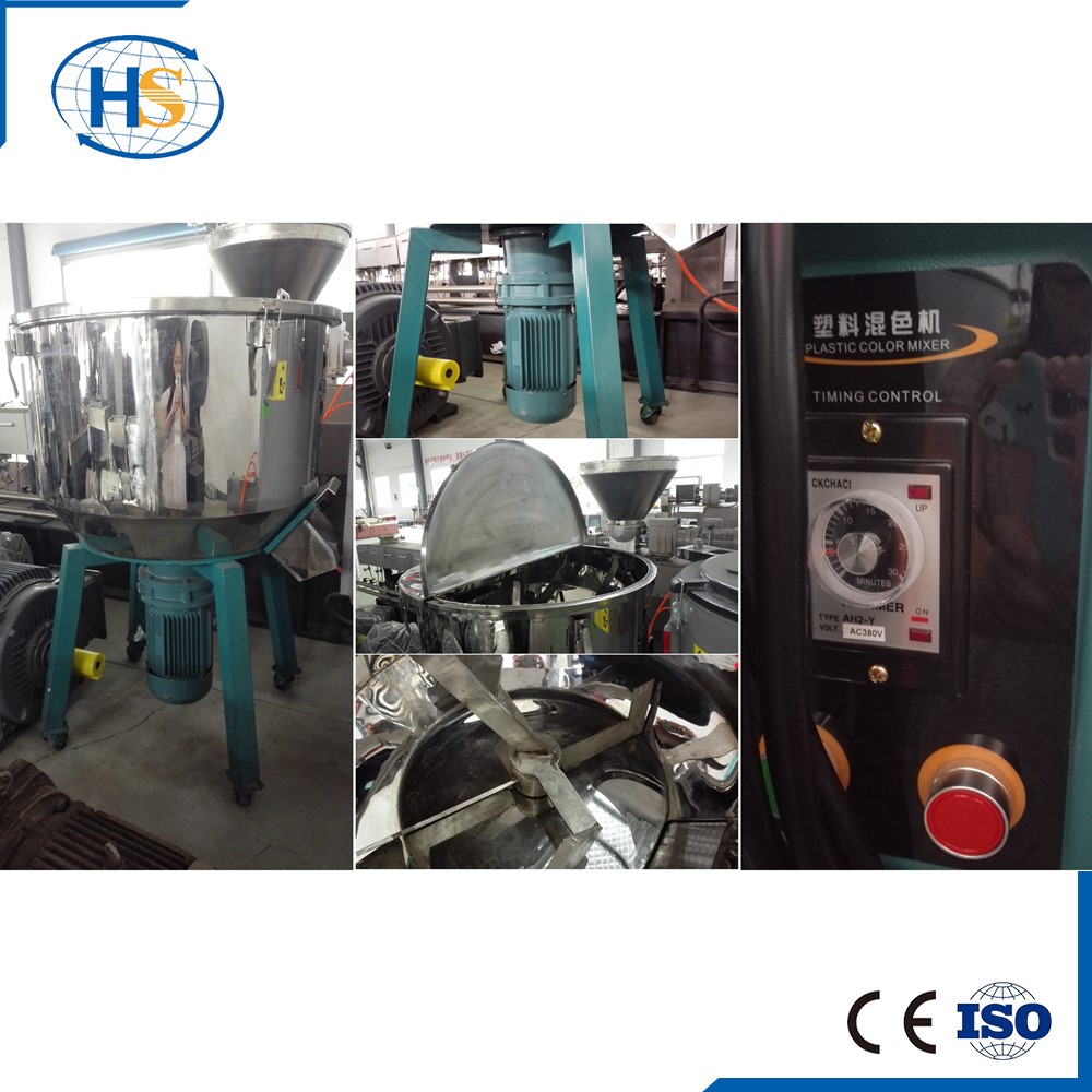 415V 3Phase 500kg/h Mezclador de materias primas plásticas para clientes europeos y australianos