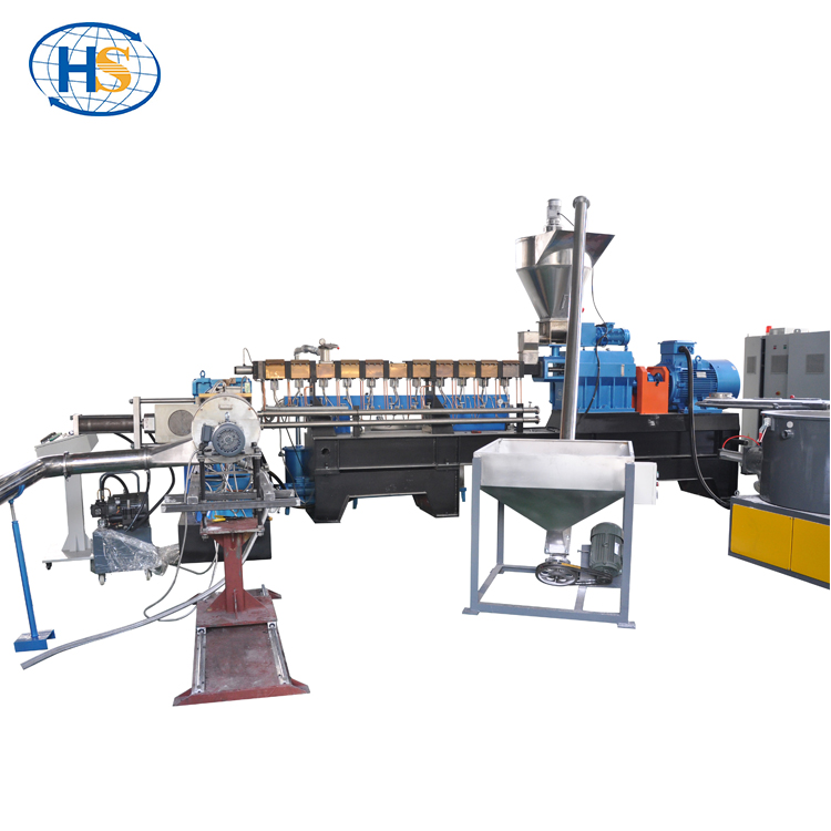 80% PP PE Relleno Masterbatch SP-65/180 Extrusora de dos etapas